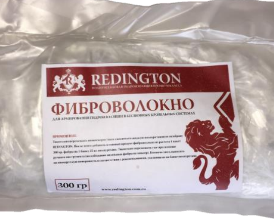 Фиброволокно для армирования участков кровли REDINGTON (7771138) Битумные мастики